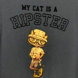 3/$10 - My Cat Is A Hipster Shirt